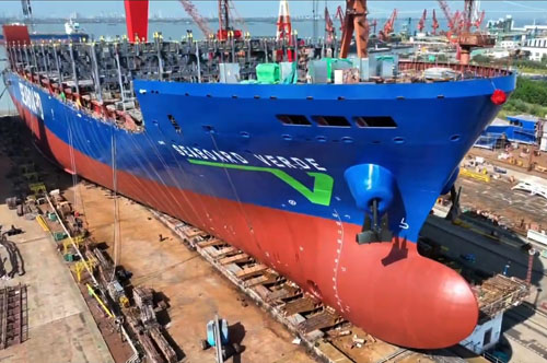 Sanfu Shipyard Launched One Vessel and Delivered One Vessel